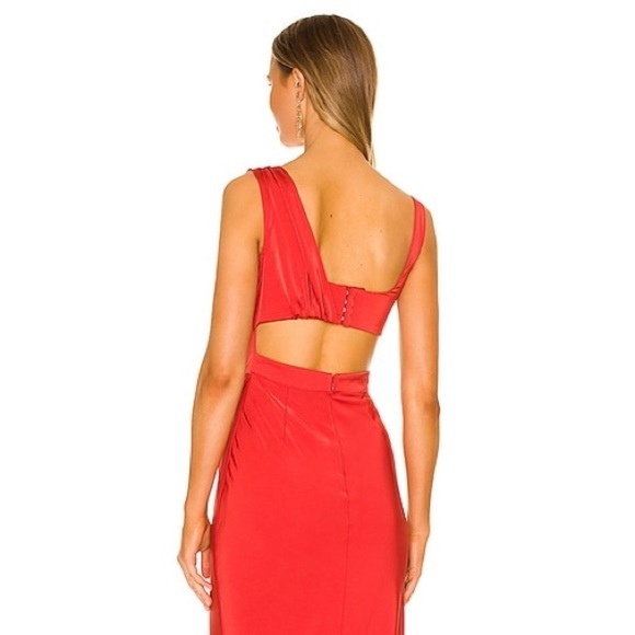 NBD x REVOLVE Andrei Gown in Red - Picture 3 of 12